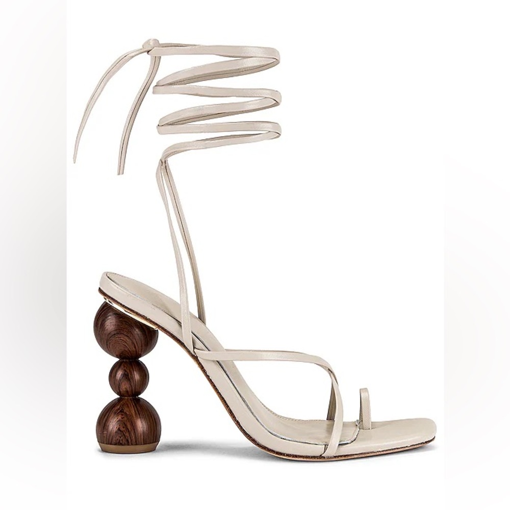 Song of Style Gelato Heel in Bone